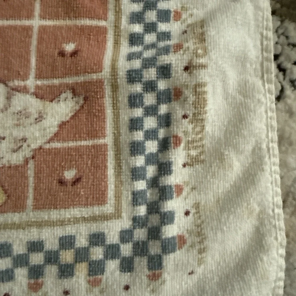 Vintage Cannon / Franco Goose  Kitchen Towel And Dishcloth